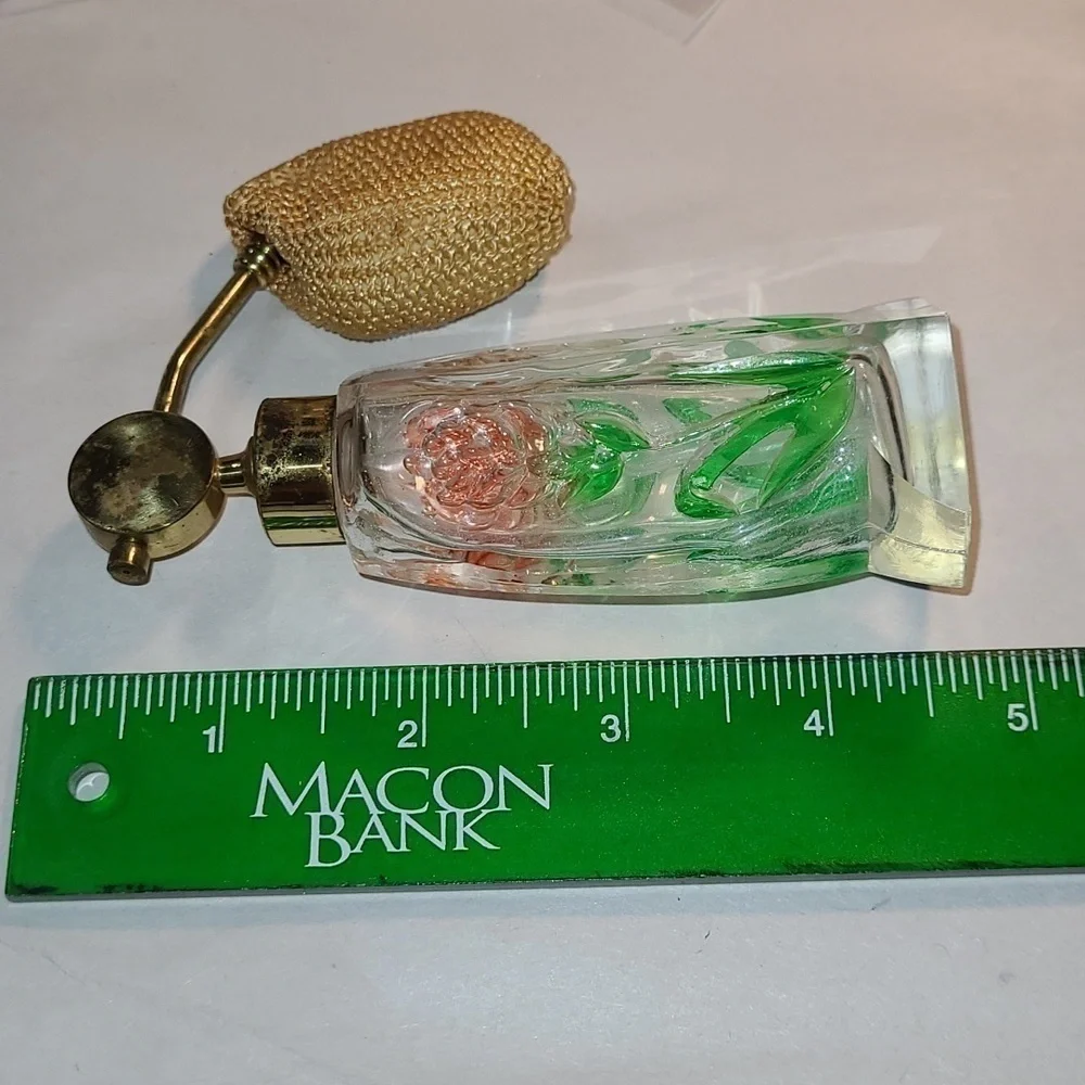Women's Vintage I. W. Rice Hand Cut Perfume Bottle